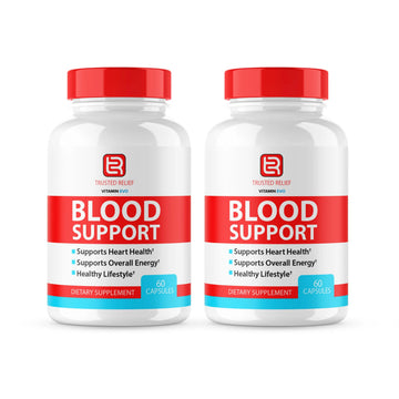 (2 Pack) Trusted Relief Blood Support Capsules, Trusted Relief Advanced Strength Glycogen Reviews Healthy Levels Support Supplement, TrustedRelief Maximum Blood Support Formula Supplement (120 Caps) Vitamin Evo Au supplements