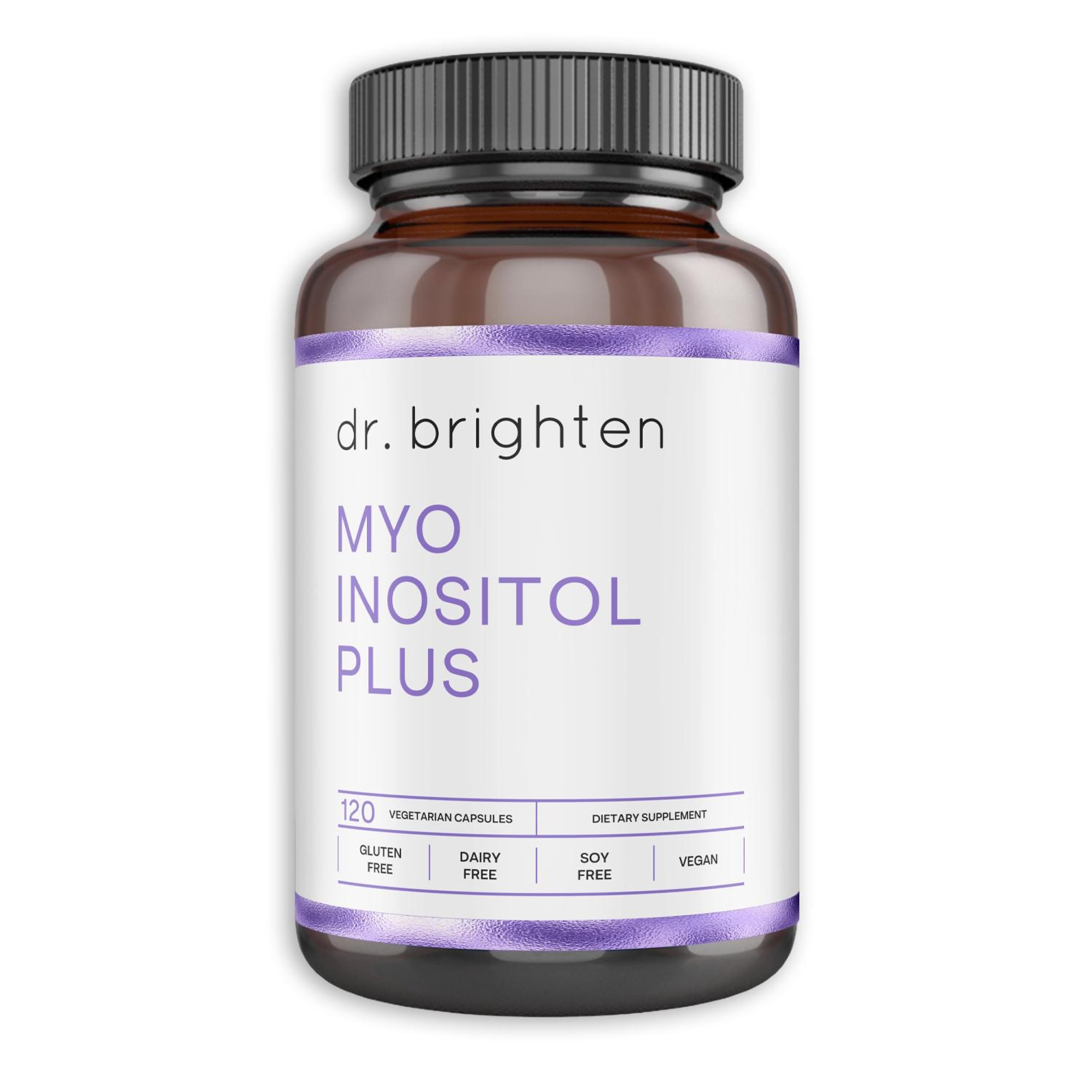 Dr. Brighten Myoinositol Plus - Doctor Formulated Ratio of Myo- and D-Chiro-Inositol Dr. Brighten Au supplements