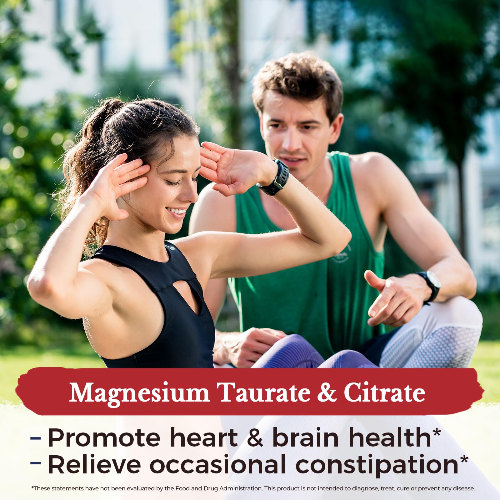 Vitalitown Magnesium Complex Supplement 500mg - NSF Certified Magnesium Glycinate, Malate, Taurate & Citrate - Chelated High Absorption & Gentle on Stomach - Vegan Non-GMO 120 Capsules VITALITOWN Au supplements