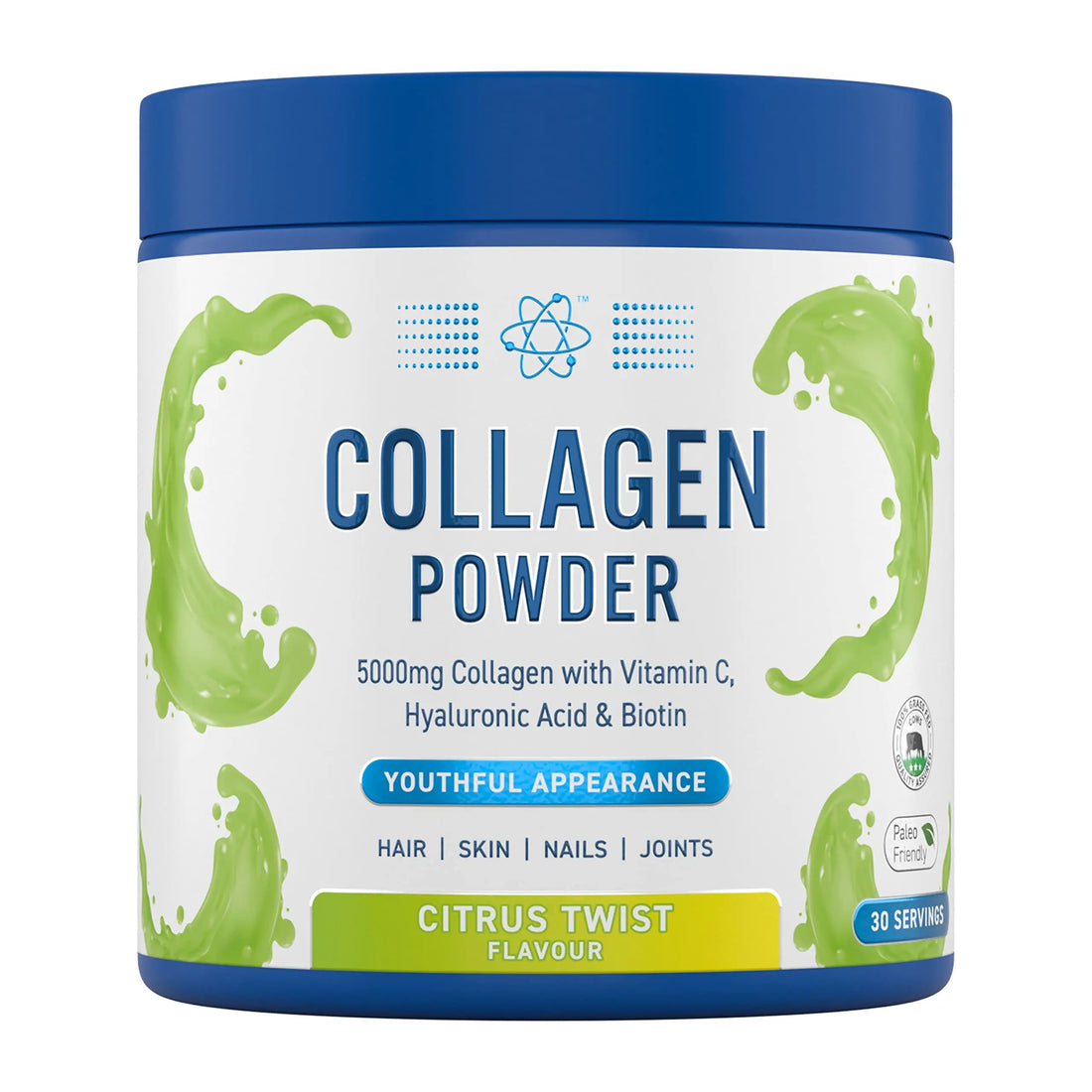 Applied Nutrition Collagen Powder - Citrus Twist Flavour - 5000mg Hydrolysed Bovine Flavoured Applied Nutrition uk supplements