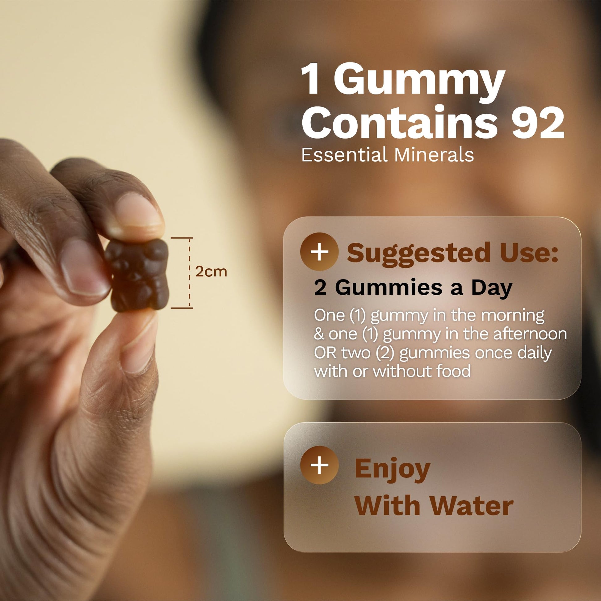 Black Girl Vitamins - Irish Sea Moss Gummies - SeaMoss + Bladderwrack & Burdock - 92 Minerals for Thyroid, Metabolism, and Immunity - Vegan, Gluten-Free, Halal (Mixed Berry, 30 Day Supply) Black Girl Vitamins Au supplements