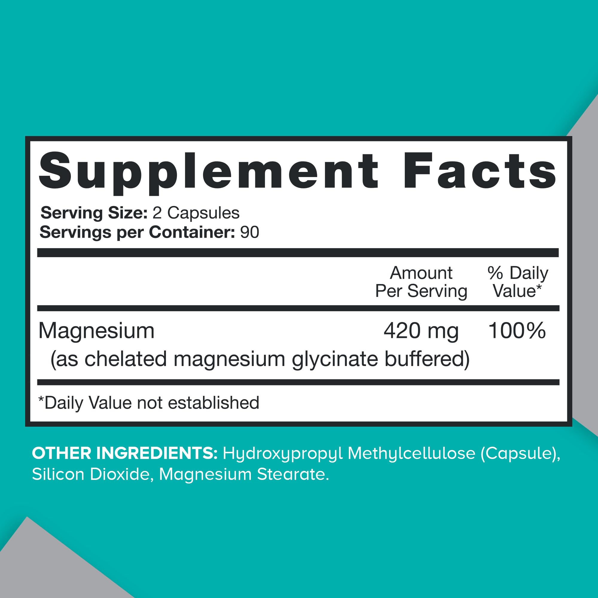 Qunol Magnesium Capsules 420mg, 100% DV, High Absorption Magnesium Supplement, Extra Strength, Bone and Muscle Health Supplement, 180 Count Qunol Au supplements