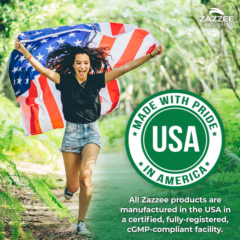 Zazzee Myo-Inositol Capsules, 2000 mg per Serving, 120 Vegan Capsules, Ideal Dosage for 40:1 Ratio, Certified Kosher, Hormone Balance & Healthy Ovarian Function Support, Non-GMO, Made in The USA Zazzee Au supplements