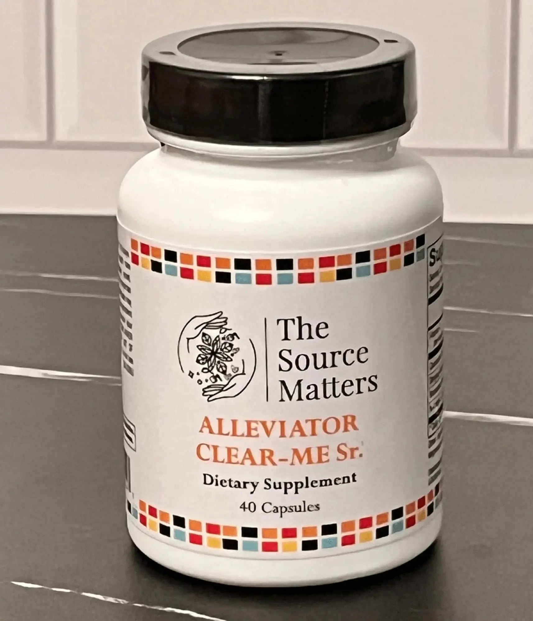 The Source Matters Alleviator Clear-ME SR Seasonal Allergy Relief and Immune Support | Quercetin, Bromelain, Stinging Nettles, NAC, and Vitamin C (40 Capsules) THE SOURCE MATTERS Au supplements
