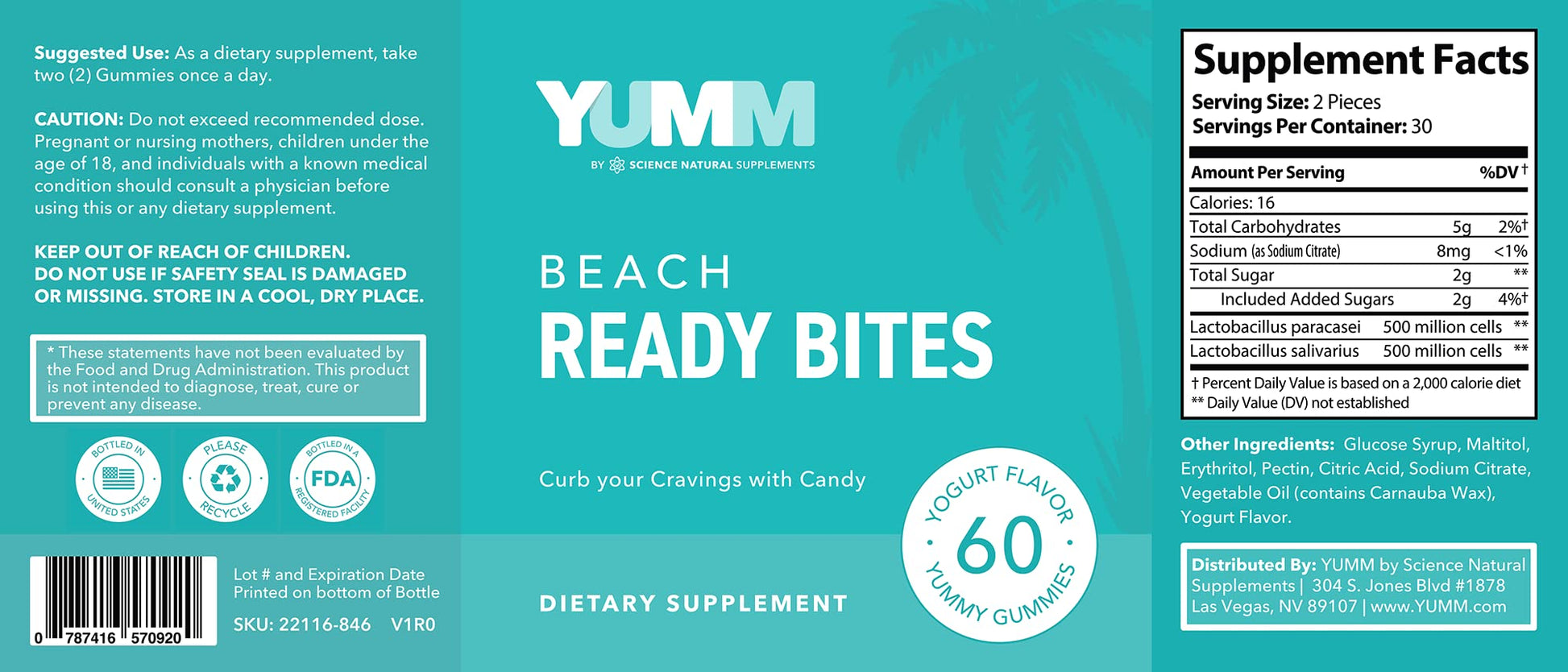 Science Natural Supplements Yumm Beach Ready Bites Formulated to Support Weight Science Natural Supplements Au supplements