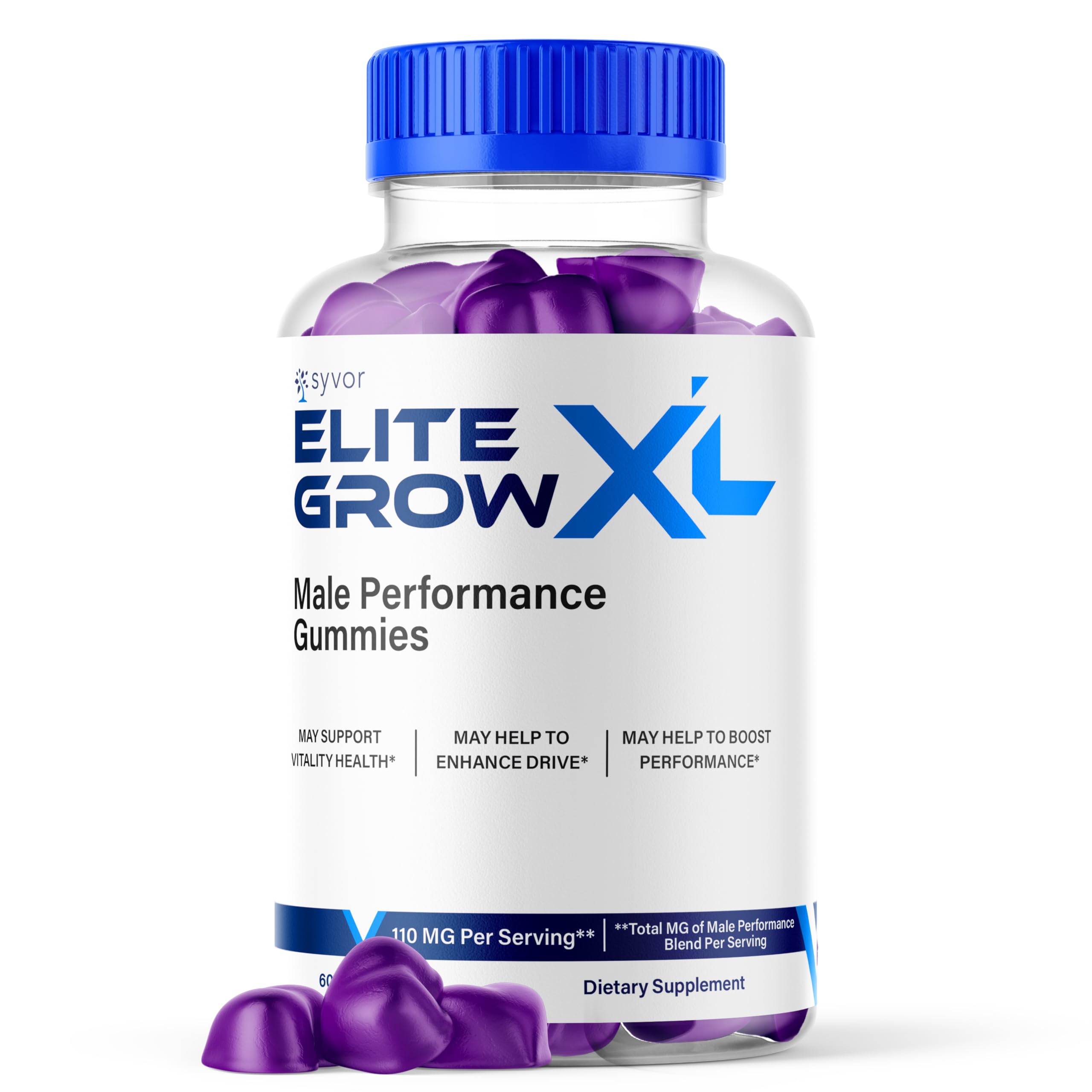 Elite Grow XL Gummies, Elite GrowXL Maximum Strength Gummy Supplement, Elite Grow X L All Natural Advanced Formula Gummys Chewable Vitamin EliteGrow Delicious Premium Once Daily Gummes (60 Gummies) Syvor Au supplements