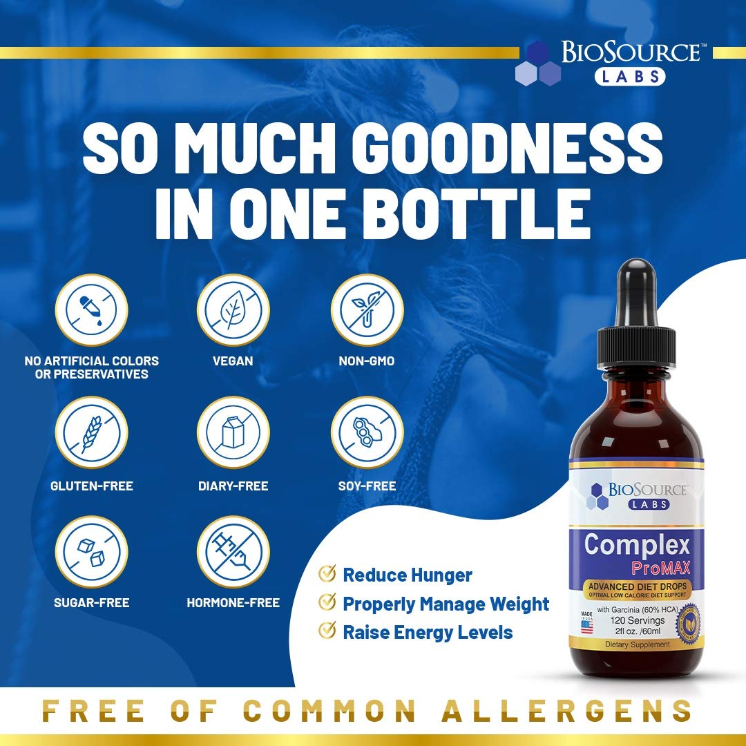 BioSource Labs Complex ProMAX Premium Diet Drops (2 x 2 oz Bottle) BioSource Labs Au supplements