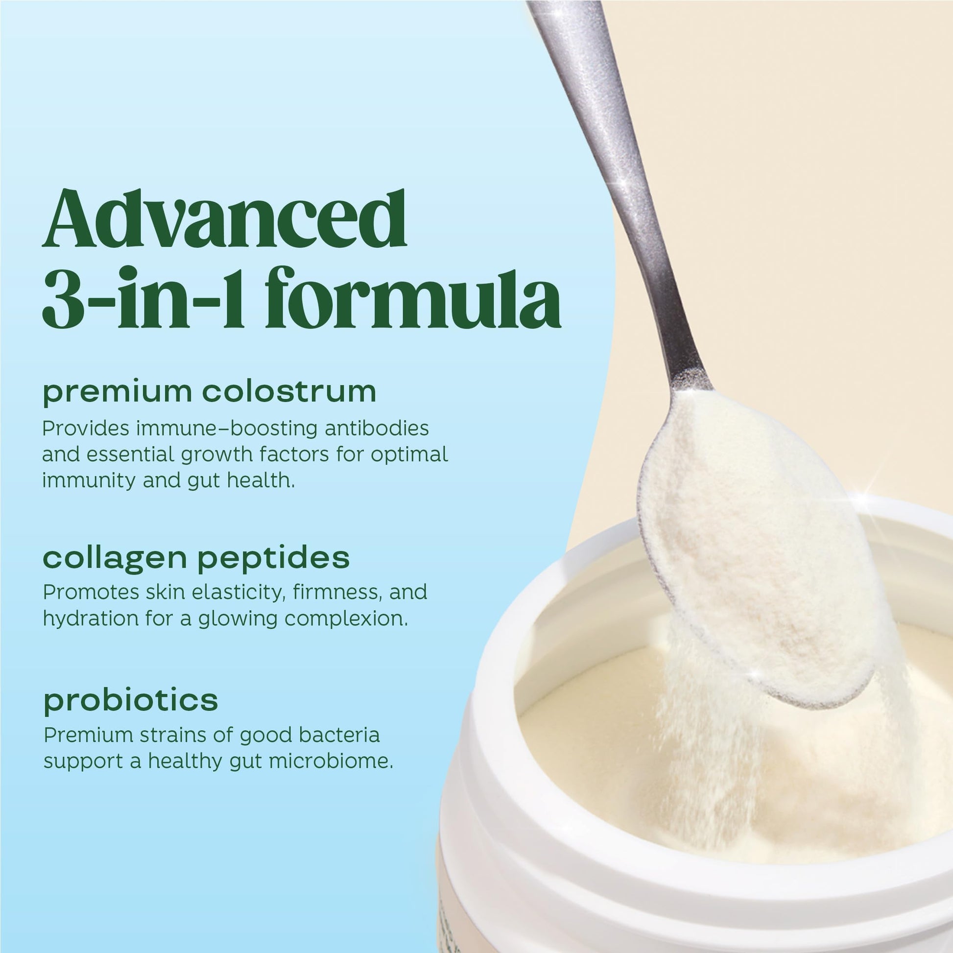 Bloom Nutrition Bovine Colostrum Powder with Vitamin B-12 for Gut Health, Immune Support, Hair Growth & Beauty Supplement | Unflavored, 25 Servings Bloom Nutrition Au supplements