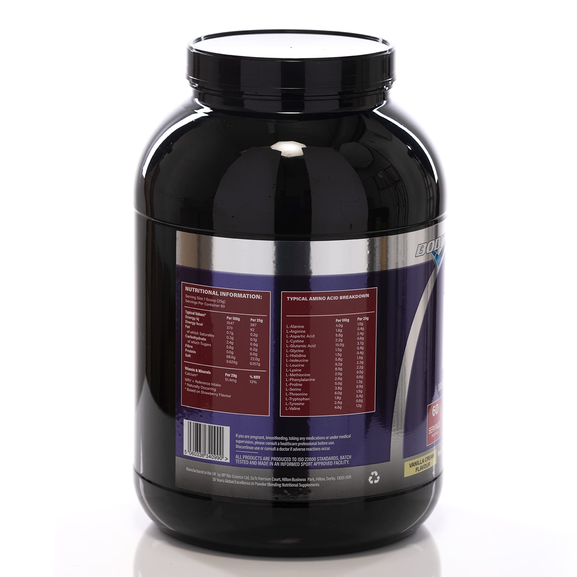 Boditronics 1.5 kg Iso Express Whey 100% Whey Isolate Protein Powder with Occurring Amino Acid Boditronics Au supplements