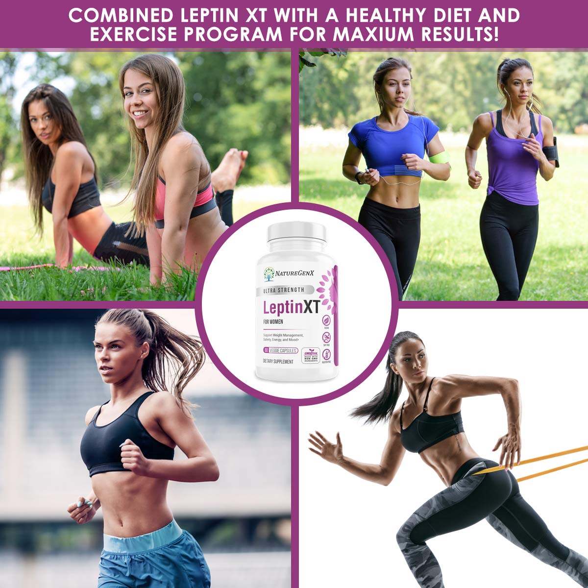 NatureGenX LeptinXT - Leptin Supplements for Weight Loss for Women - Extra Strength NatureGenX Au supplements