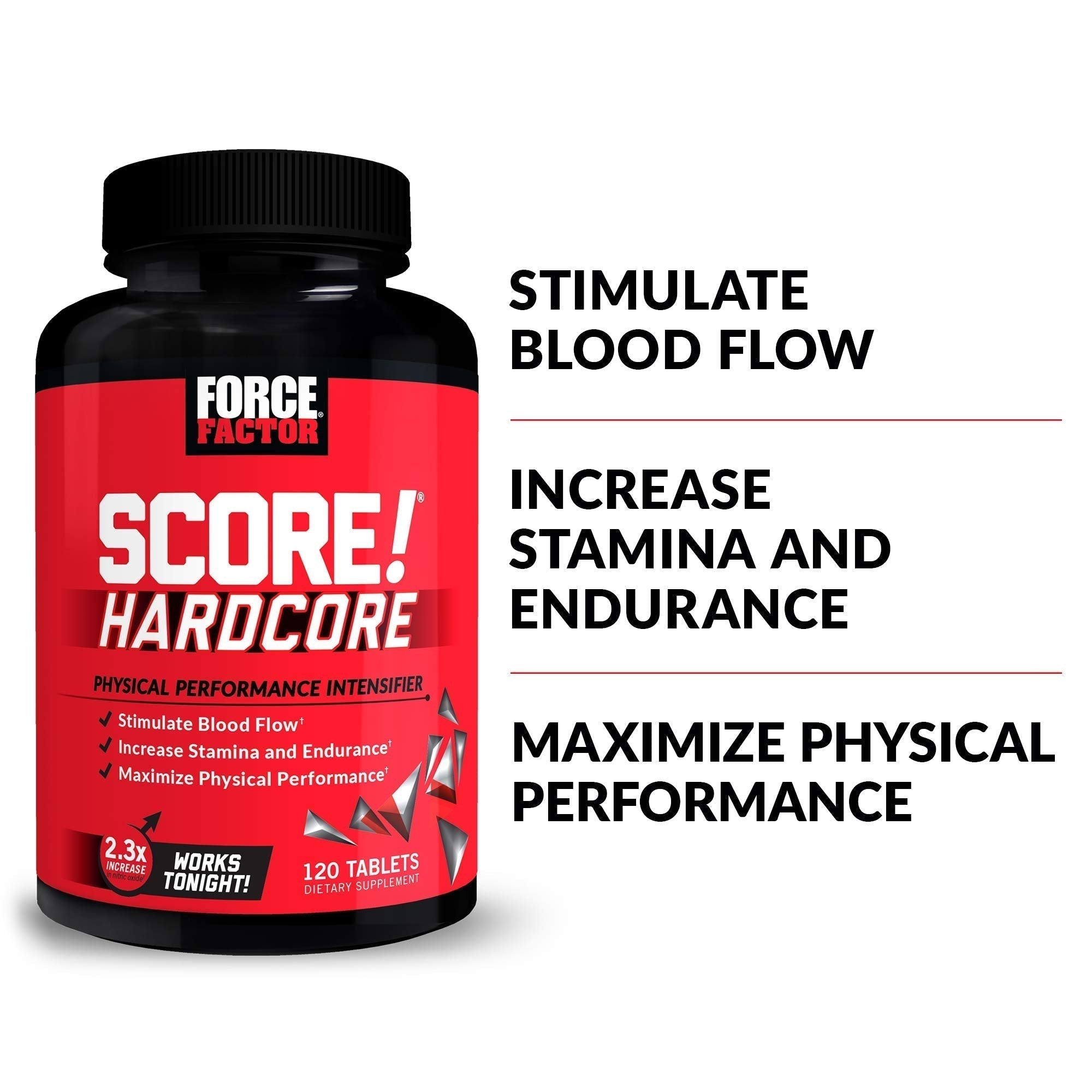 Force Factor Score! Hardcore Nitric Oxide Booster Supplement for Men with L-Citrulline Force Factor Au supplements