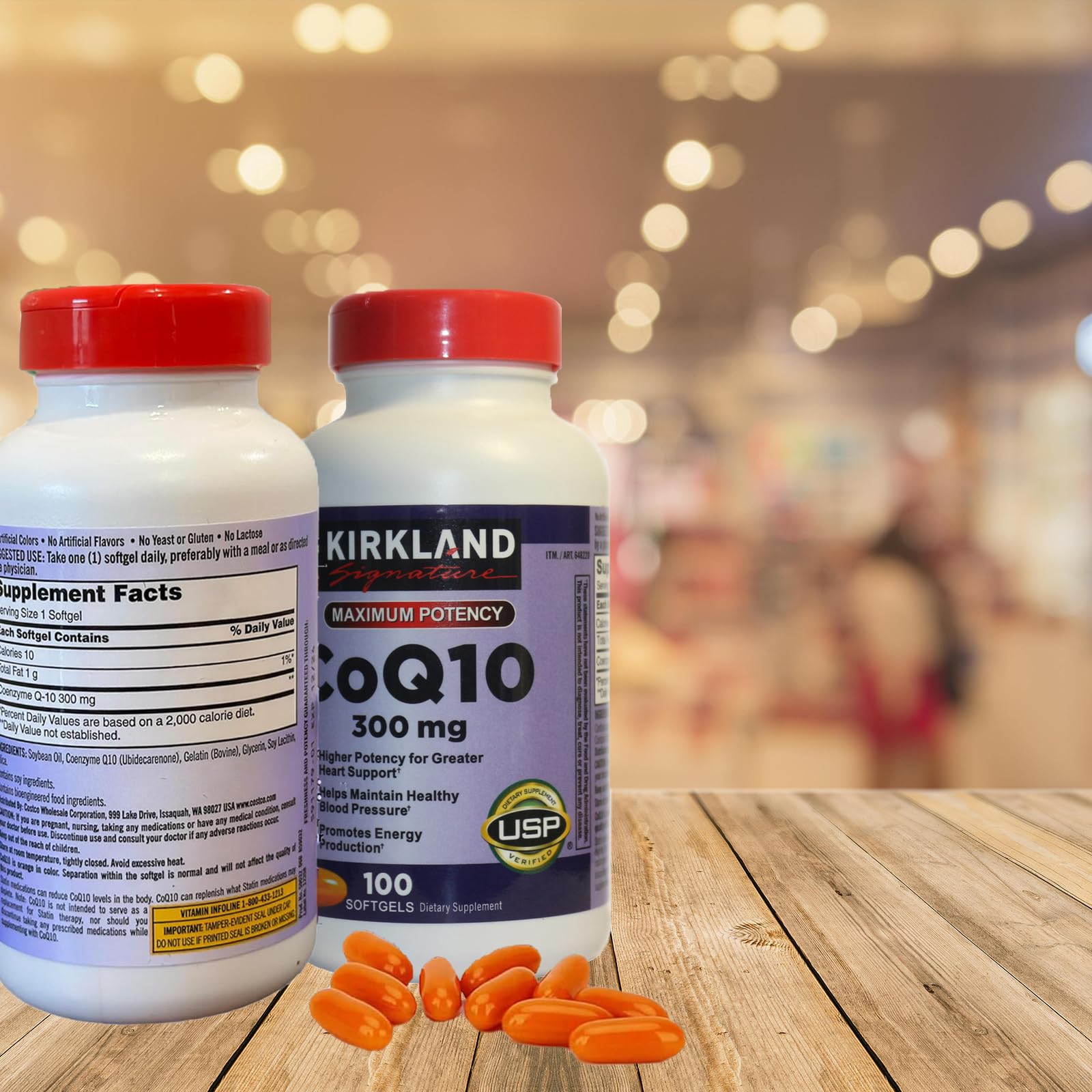 CARZIX CoQ10 300mg,100 Softgels-Helps Maintain Healthy Blood Pressure，Romotes CARZIX Au supplements