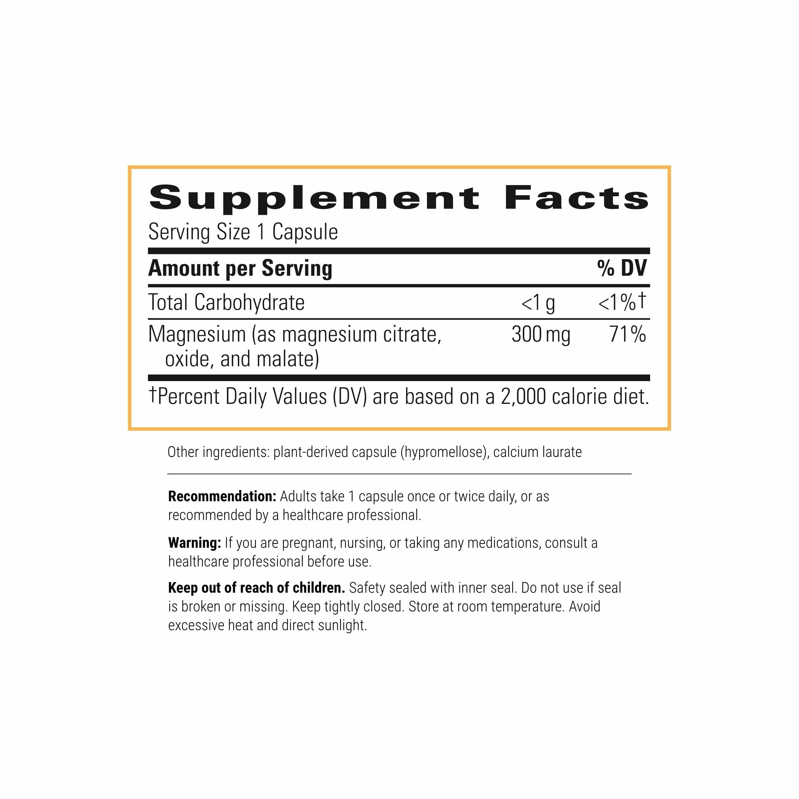 Integrative Therapeutics Tri-Magnesium - Supports Cellular Energy & Energy Metabolism* - Magnesium Supplement for Heart & Nerve Health Support* - Dairy-Free & Gluten-Free - 90 Capsules (90 Servings) Integrative Therapeutics Au supplements