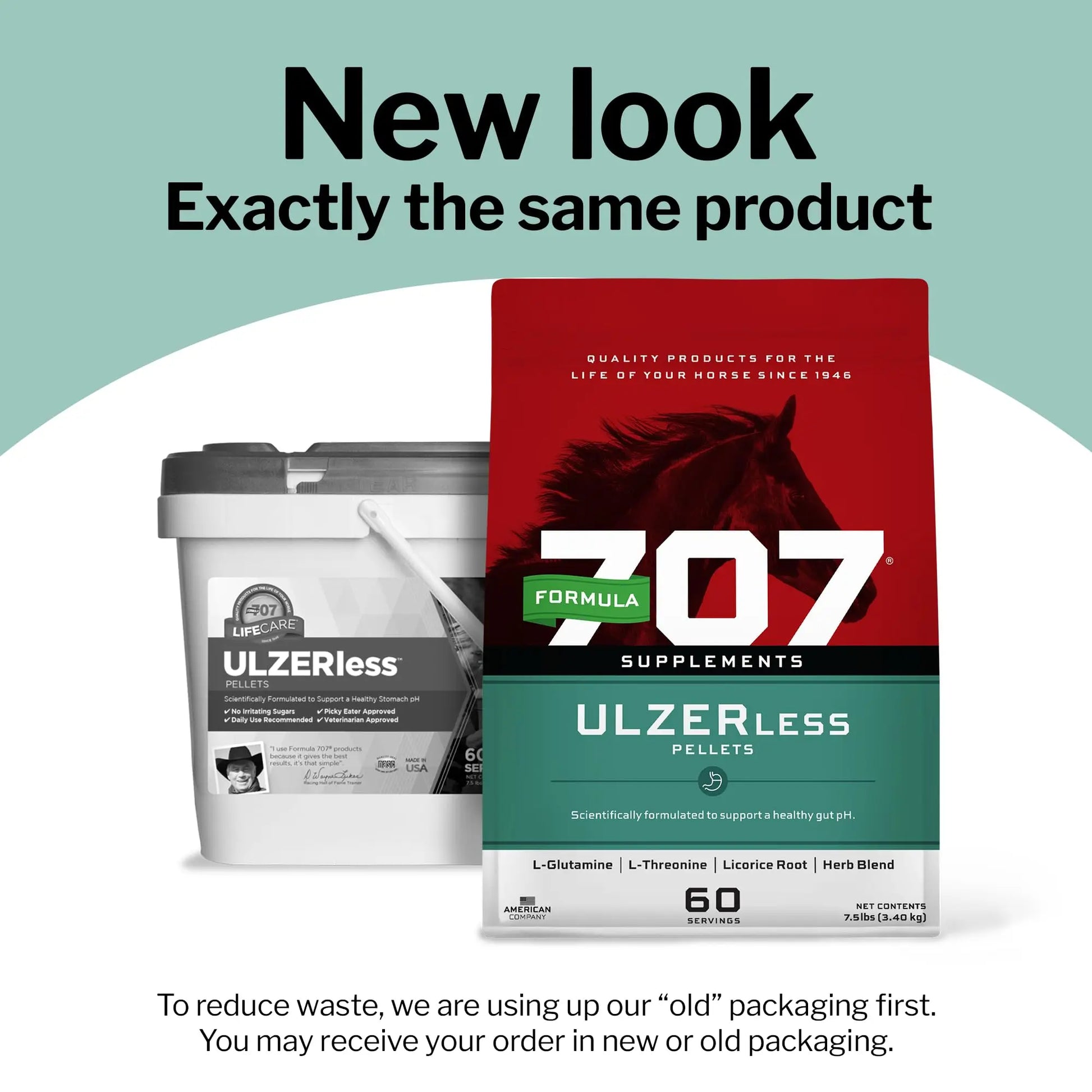 Formula 707 ULZERless Equine Supplement, 7.5lb Bag - Natural Gut Support for Horses with Ulcer Risk Factors Formula 707 Au supplements