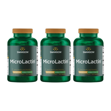Swanson Microlactin Double Strength 1000 Milligrams 120 Tabs (3 Pack) Swanson Au supplements
