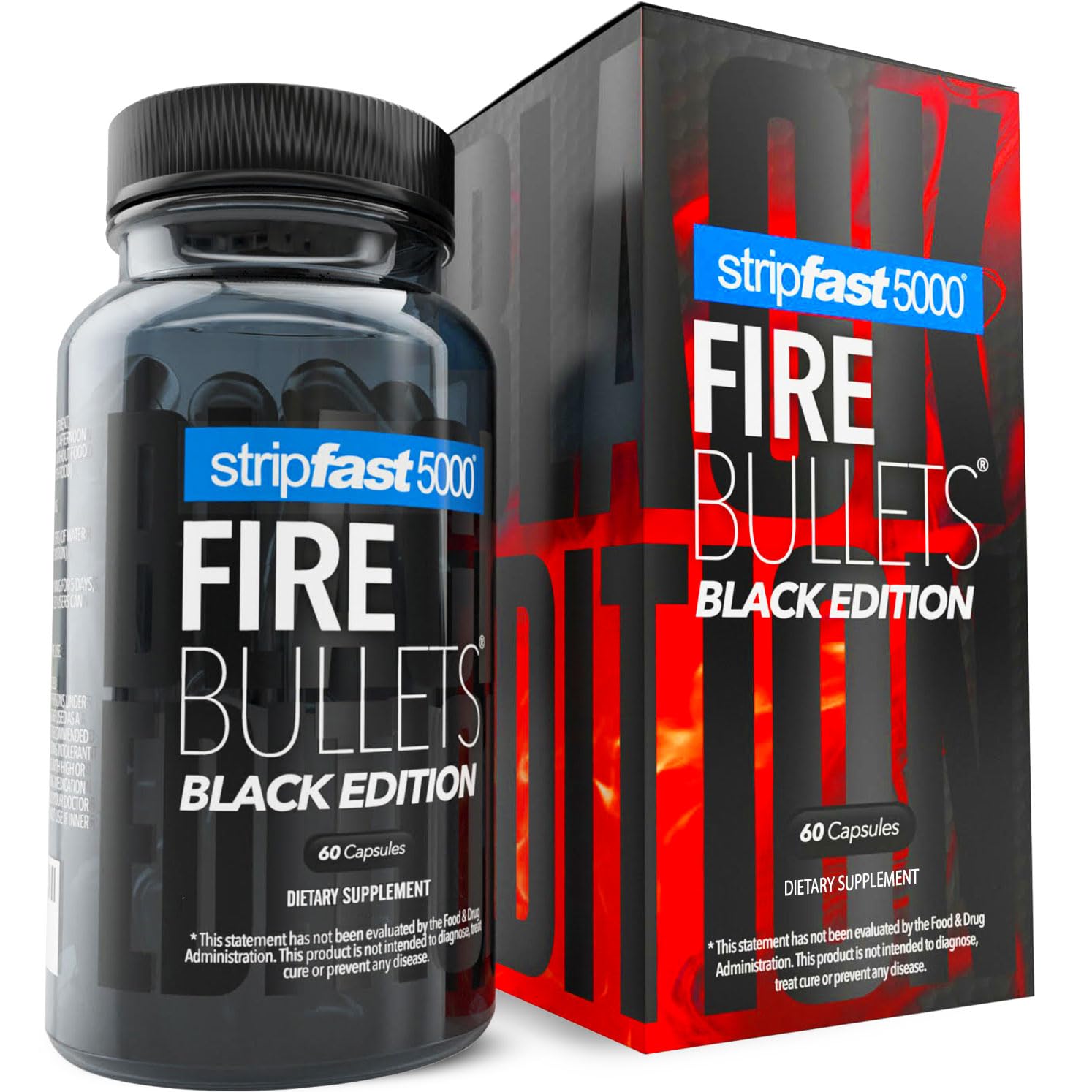 stripfast5000 Fire Bullets Max Strength Black Edition for Women and Men stripfast5000 Au supplements