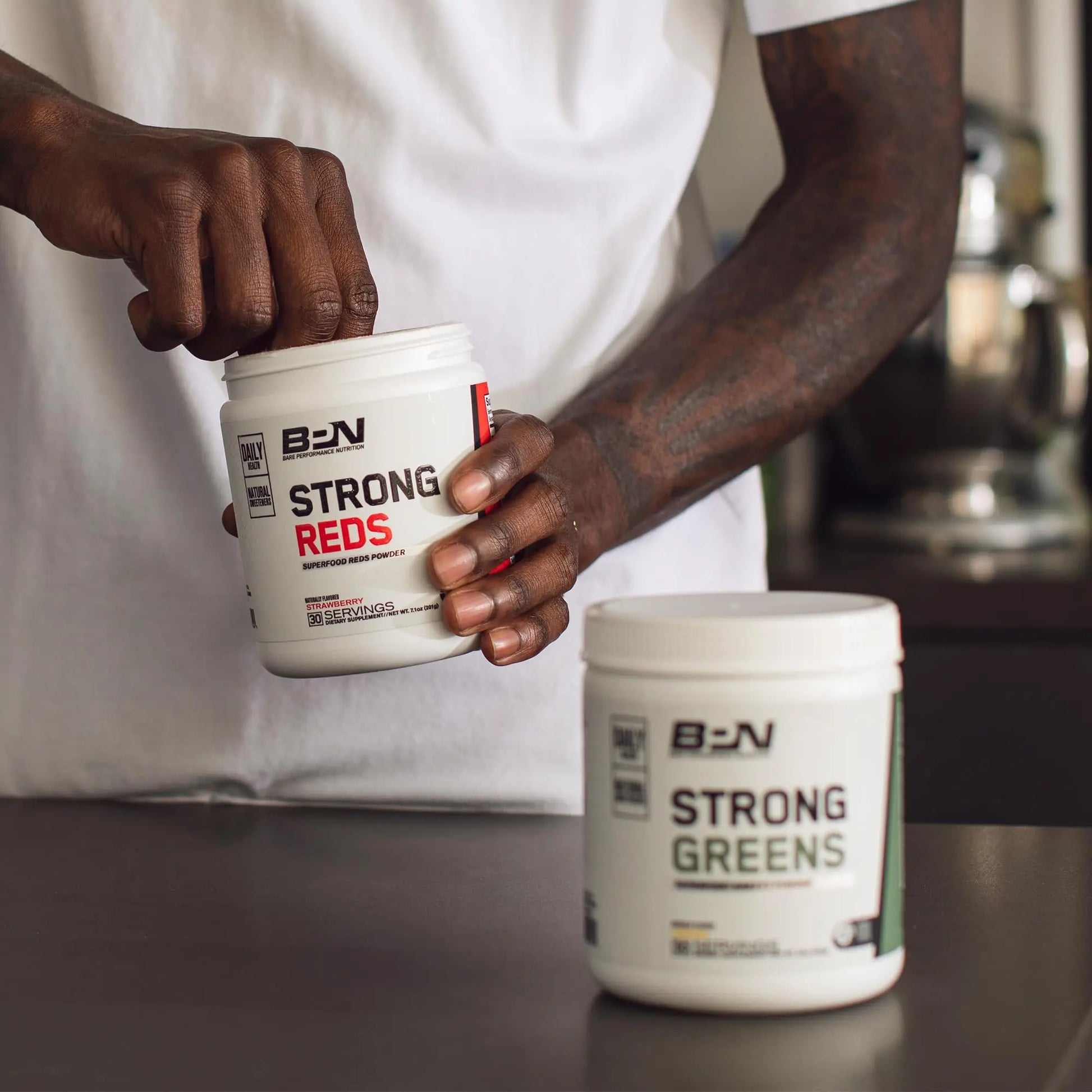 BARE PERFORMANCE NUTRITION BPN Strong Greens Superfood Powder, Strong Joints & Strong Multi-Vitamin Bundle BARE PERFORMANCE NUTRITION Au supplements