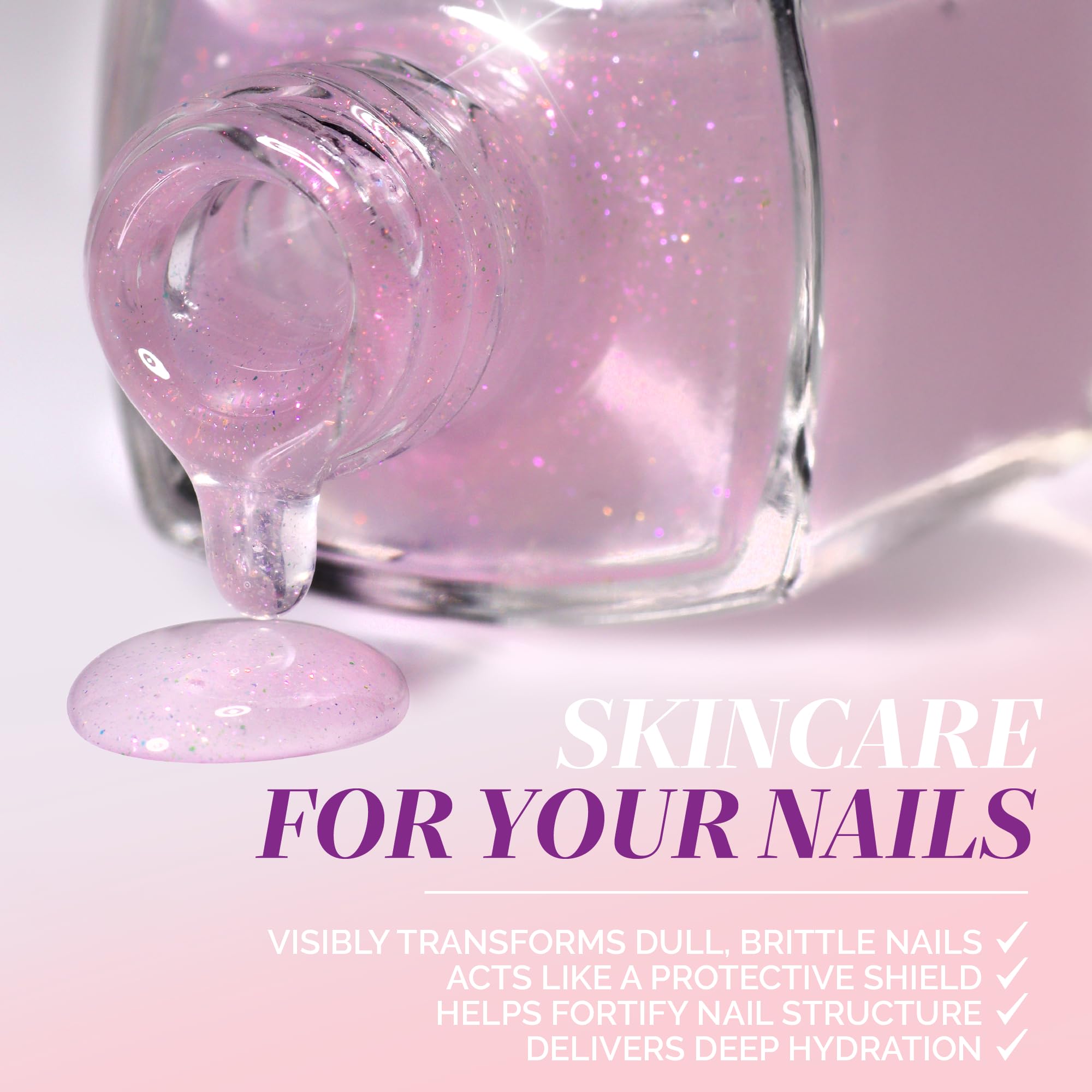 LONDONTOWN Glow Getter Nail Luminizer – One-Step Nail Treatment with Hexanal & Shimmer for Stronger, Healthier, Glossier Nails, No Base or Top Coat Needed, 0.4 Fl Oz LONDONTOWN Au supplements