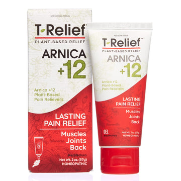 MediNatura T-Relief Extra Strength Discomfort Relief Gel-Extra-Strength Arnica Gel for Fast-Acting Relief-Supports Mobility & Body Aches-Homeopathic & Plant-Based-Paraben-Free-Non-Sticky - 2 oz MediNatura Au supplements