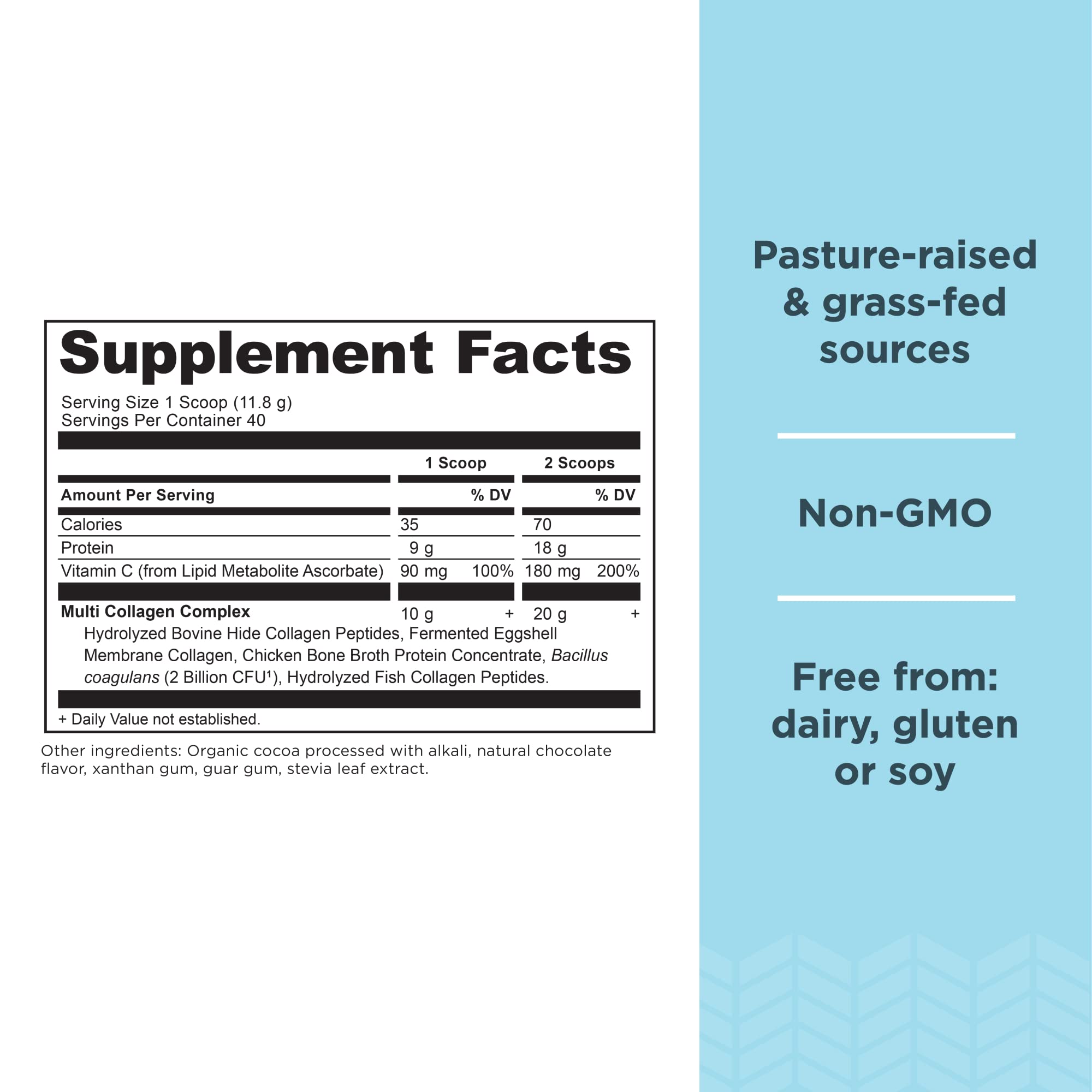 Ancient Nutrition Hydrolyzed Collagen Peptides Powder with Probiotics, Chocolate Multi Collagen Protein for Women and Men with Vitamin C, 40 Servings, Supports Skin and Nails, Gut Health, 16.65oz Ancient Nutrition Au supplements