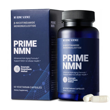 BONE SCIENCE Uthever NMN & Pterostilbene 6-in-1 Complex with Resveratrol, Glutathione & BioPerine - High Purity Stabilized NAD+ Precursor for Healthy Aging & Cellular Energy - 60 Vegetarian Capsules BONE SCIENCE Au supplements
