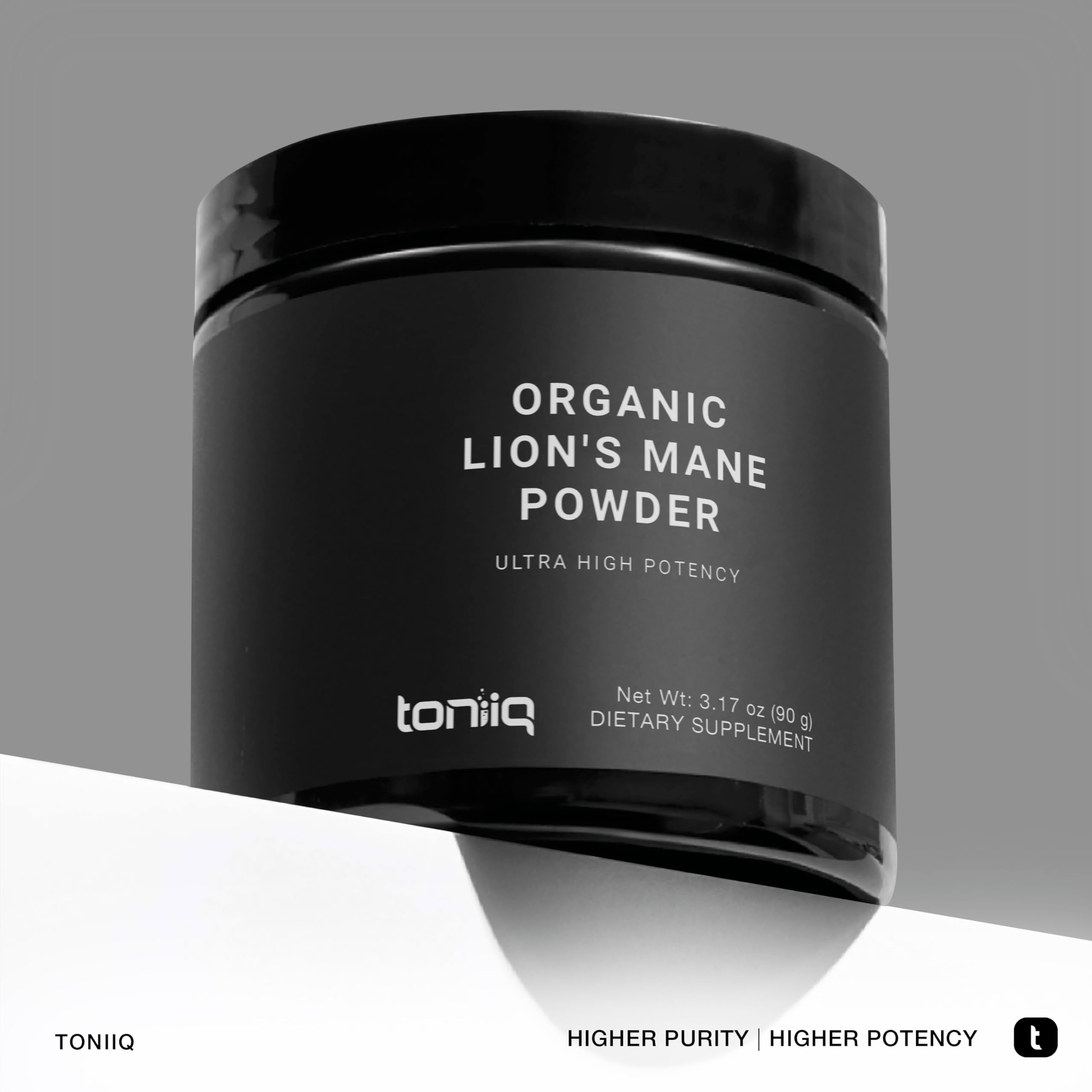 10,000mg 10x Concentrated Ultra High Strength Organic Lions Mane Powder Toniiq Au supplements