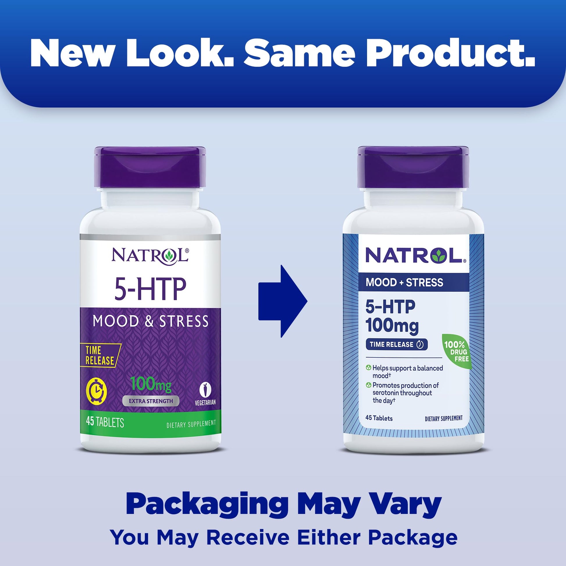 Natrol 5-HTP 100mg, Dietary Supplement Helps Support a Balanced Mood, 90 Time Natrol Au supplements