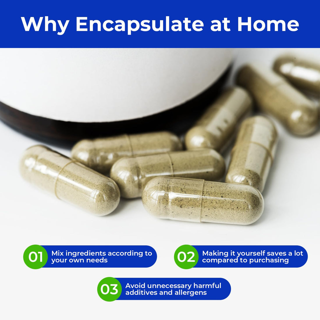 ATLEMISME Empty Vegan Capsules Size 000-1000 Count Vegetable Capsules for DIY Filling with 2 Micro Lab Spoons ATLEMISME Au supplements
