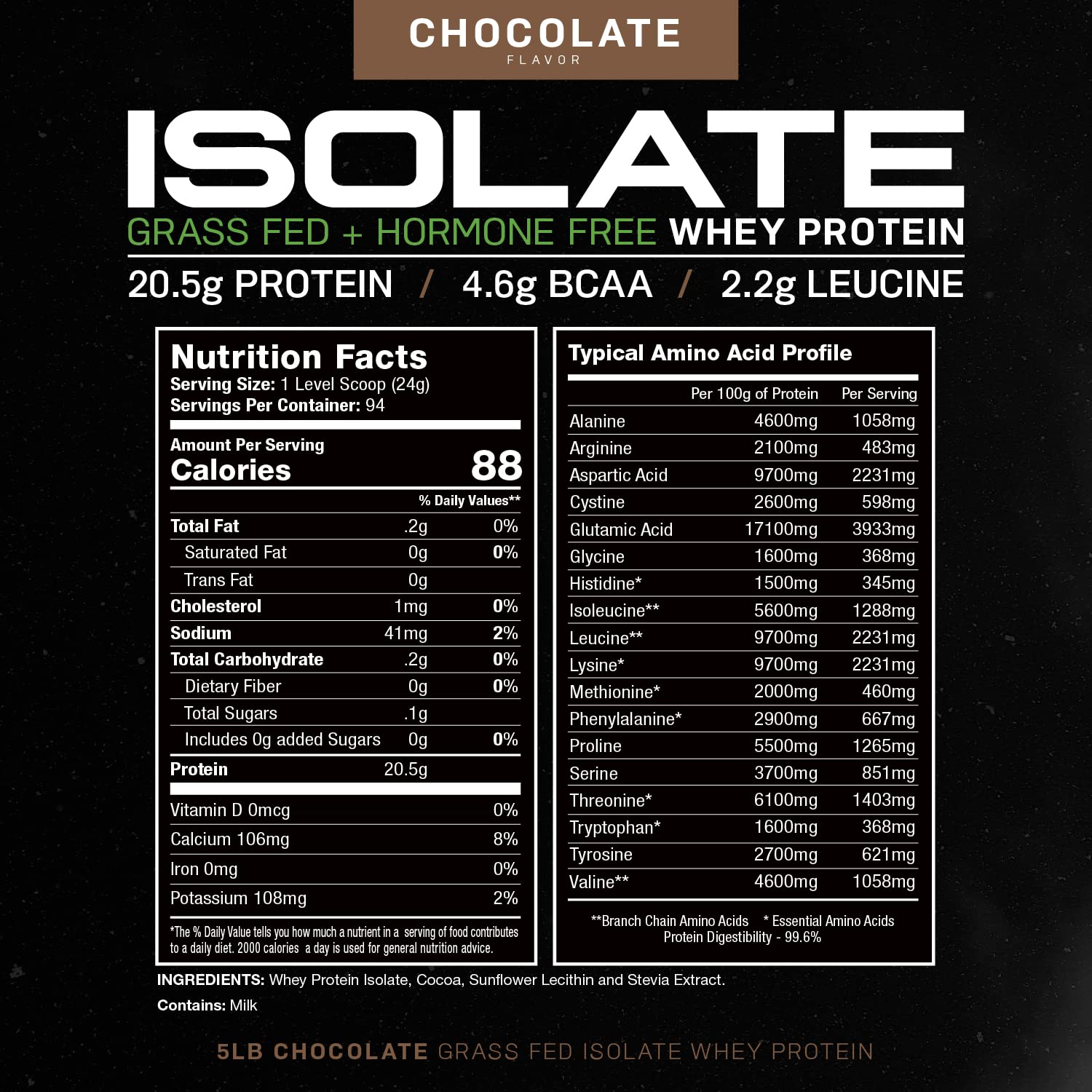 Muscle Feast Grass-Fed Whey Protein Isolate, All Natural Hormone Free Pasture Raised Muscle Feast Au supplements