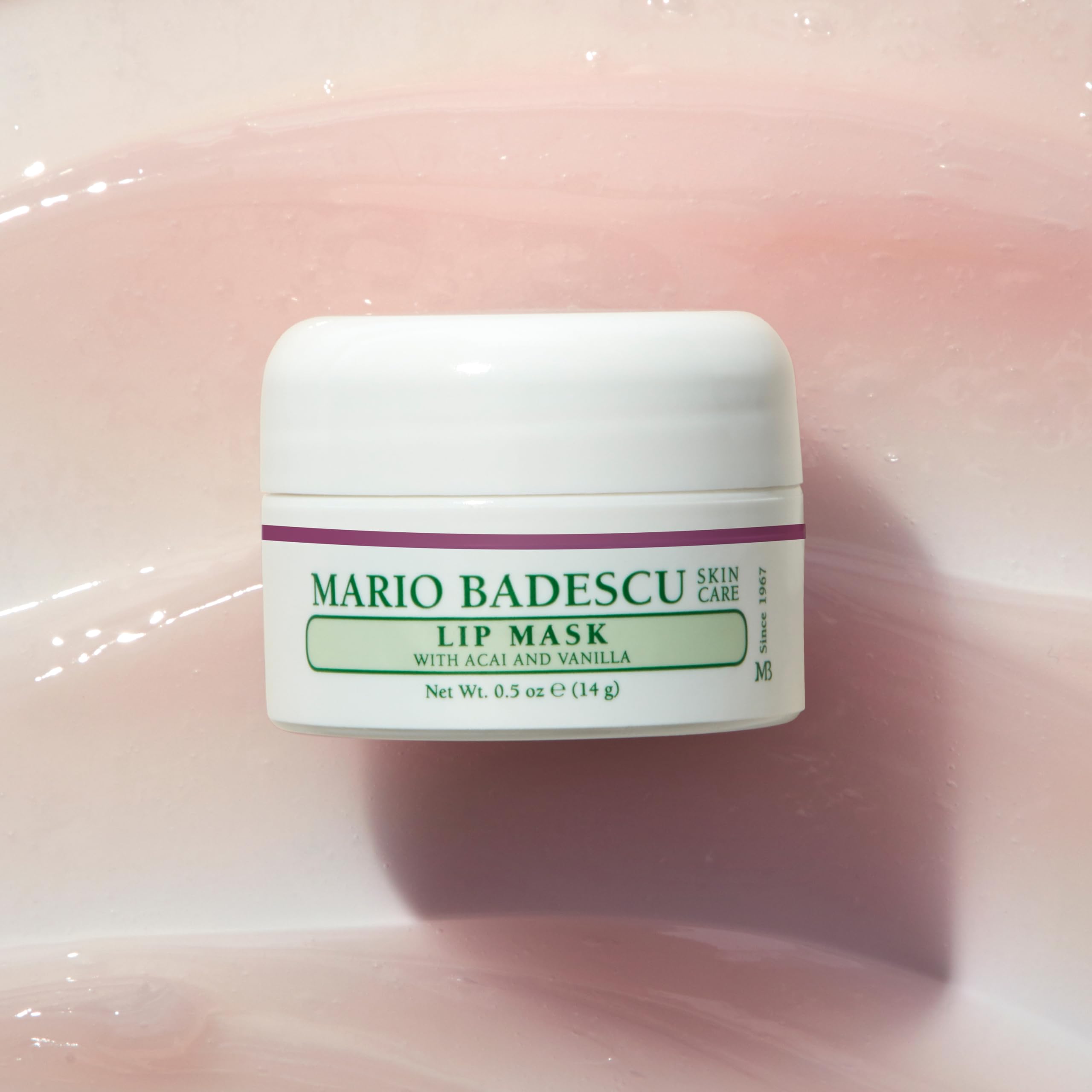 Mario Badescu Lip Mask with Acai and Vanilla for All Skin Types, Overnight Lip Treatment Enriched With Skin Softening Coconut Oil and Hydrating Shea Butter, 0.5 Ounces Mario Badescu Au supplements