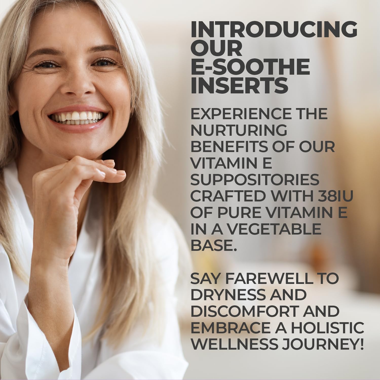 NewLife Naturals Vitamin E Suppositories 38IU - Vaginal Dryness Irritation Menopause Atrophy Relief NewLife Naturals Au supplements