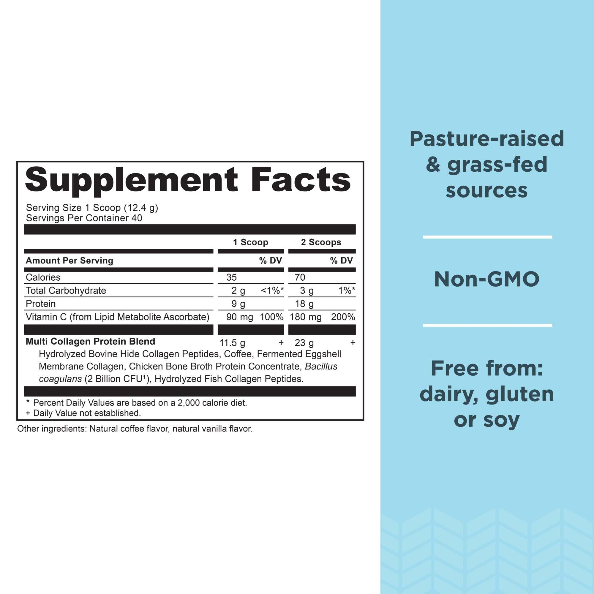 Ancient Nutrition Hydrolyzed Collagen Peptides Powder, Cold Brew Multi Collagen Protein Ancient Nutrition Au supplements