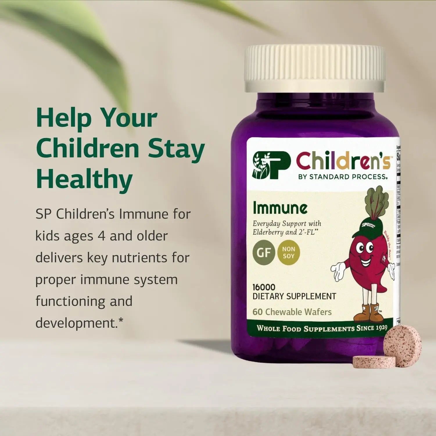 Standard Process Inc. Children's Immune - 60 Wafers Standard Process Inc. Au supplements