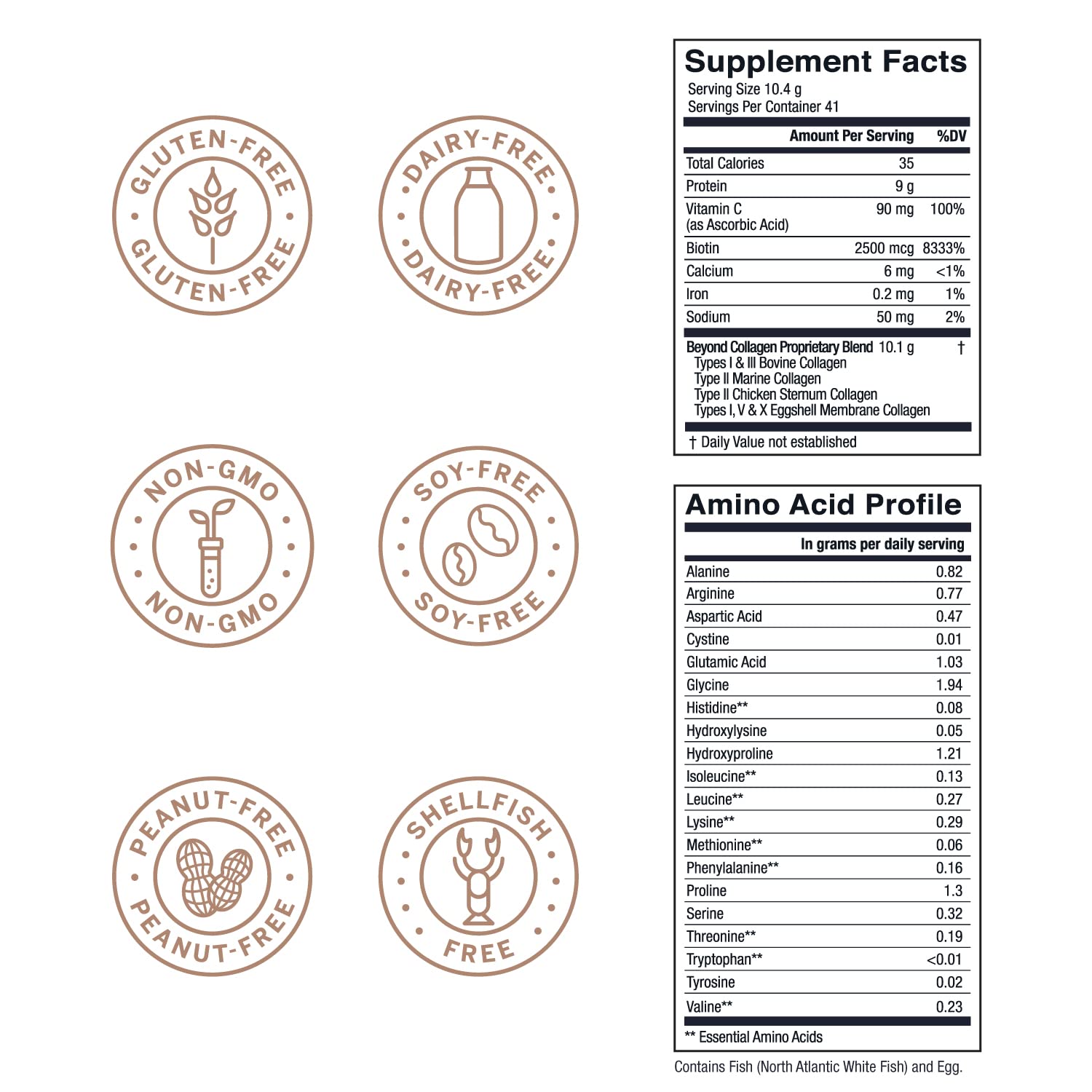 Live Conscious Beyond Collagen Multi Collagen Powder for Women w/Types I, II, III, V & X Live Conscious Au supplements
