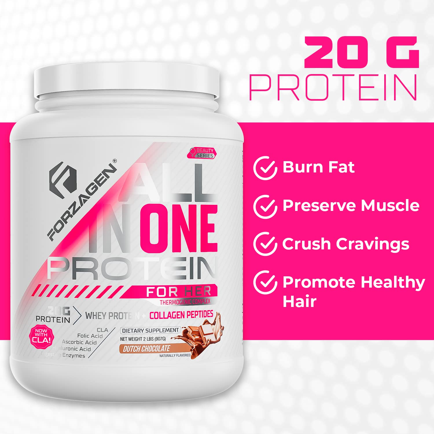 Forzagen Protein Powder for Women - Protein Shake With Collagen Powder for Women Forzagen Au supplements