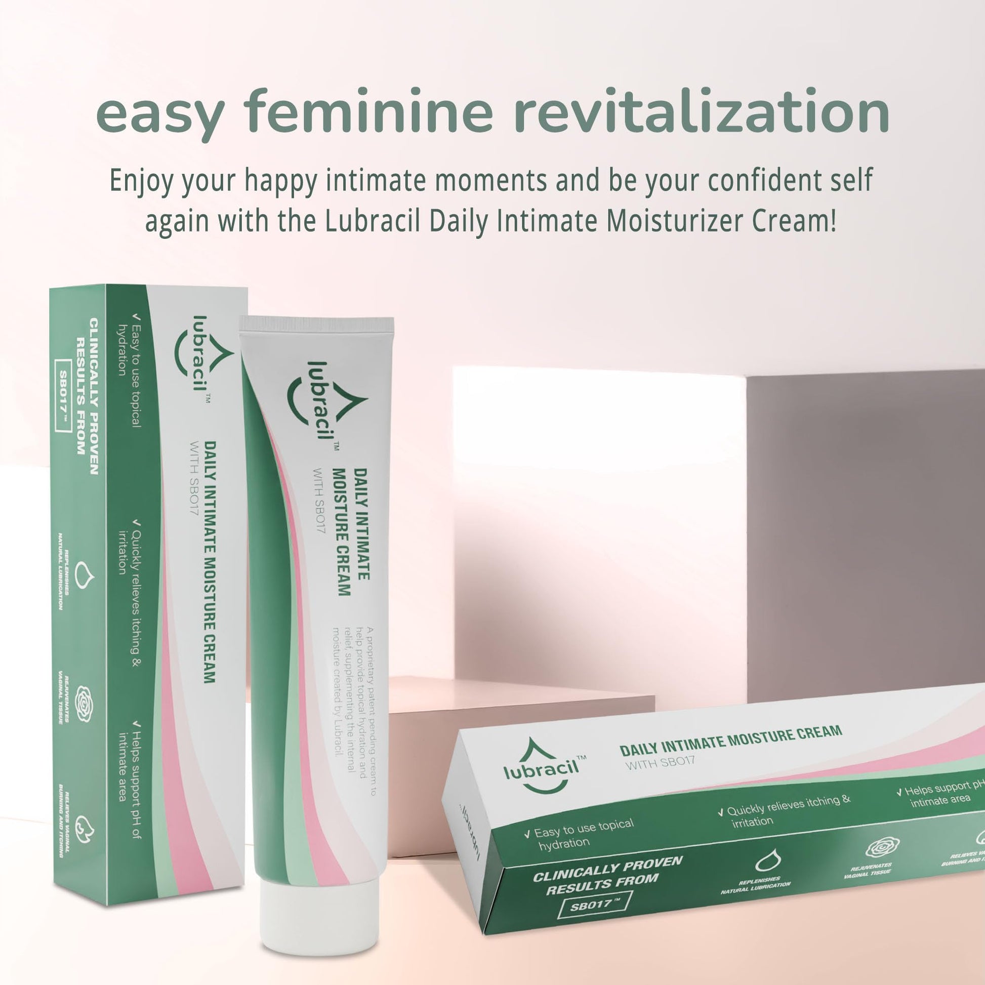 Lubracil - Topical Vulva Cream - Daily Care Moisturizer Helping with Vaginal Dryness, Burning Lubracil Au supplements