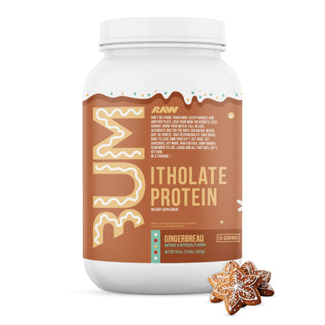 RAW Whey Isolate Protein Powder, Gingerbread (CBUM Itholate Protein) - 100% Grass RAW Au supplements