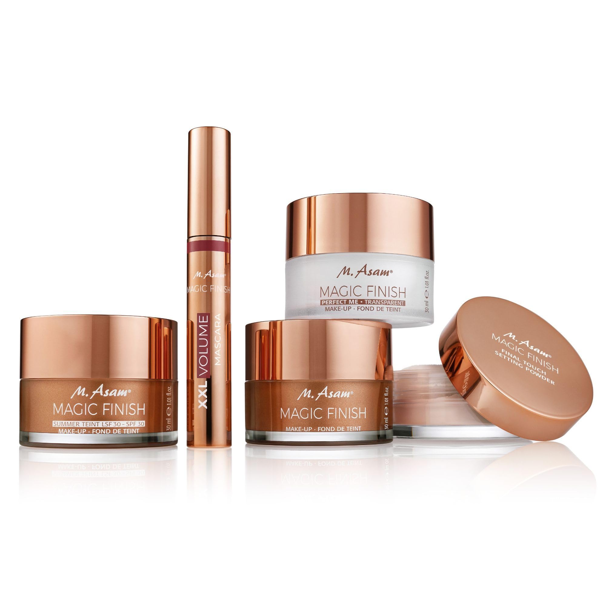 M. Asam MAGIC FINISH Cream Contour Stick medium-dark (0.28 Oz)- creamy contour stick for a defined face shape, creates optical shadows, bronzer stick with moisturizing hyaluronic acid, vegan M. Asam Au supplements