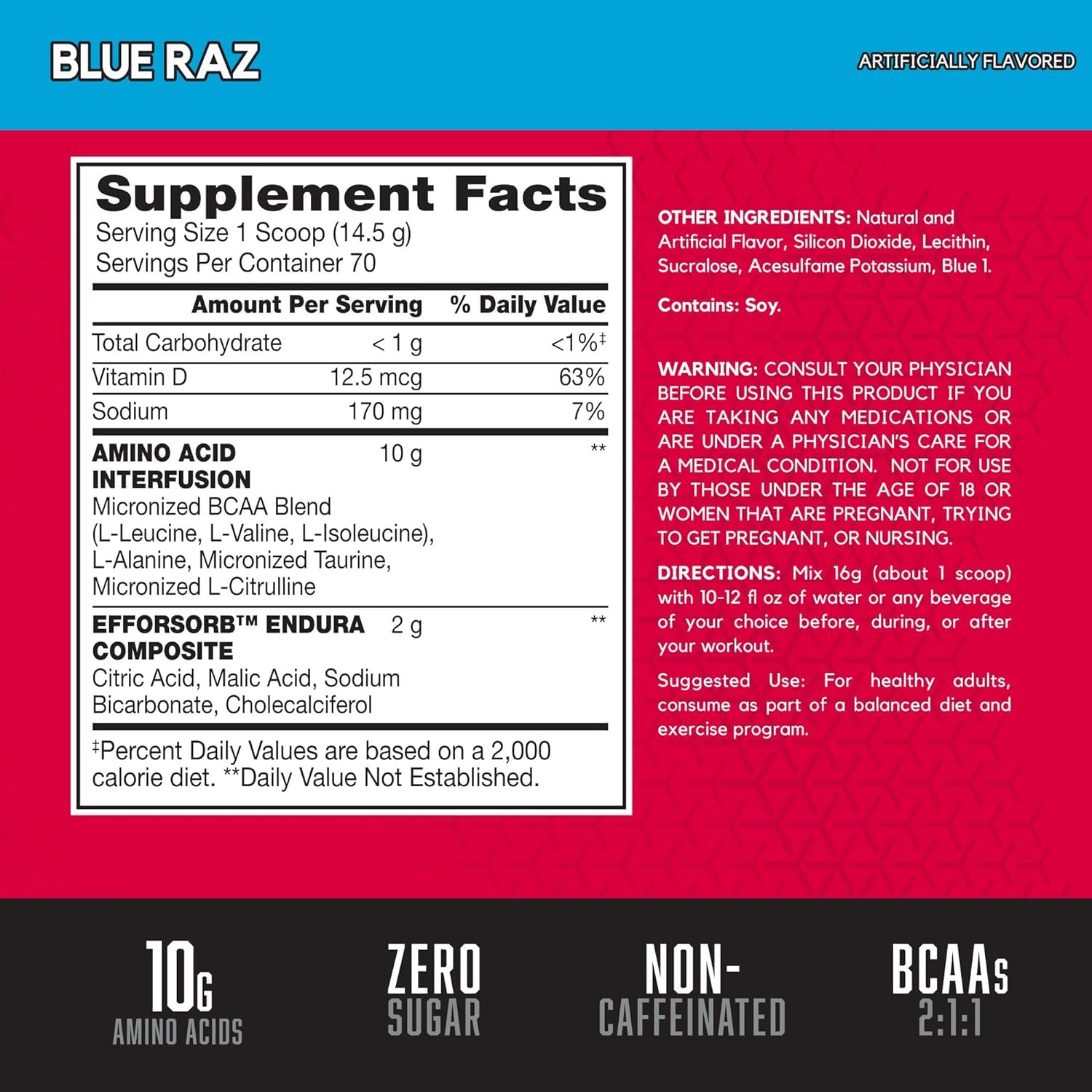BSN Amino X Muscle Recovery & Endurance Powder with BCAAs, Intra Workout Support BSN Au supplements