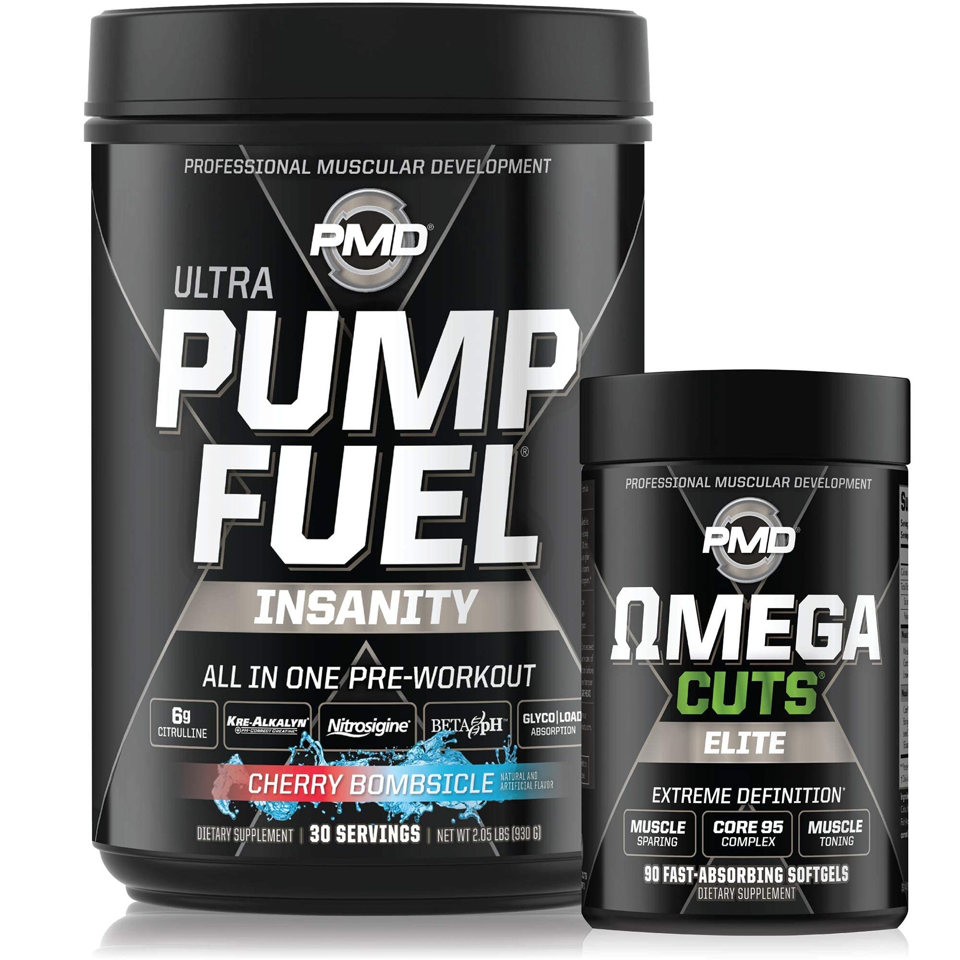 PMD Sports Ultra Pump Fuel Insanity - Pre Workout - Cherry Bombsicle (30 Servings) PMD Au supplements