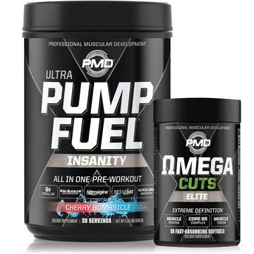 PMD Sports Ultra Pump Fuel Insanity - Pre Workout - Cherry Bombsicle (30 Servings) PMD Au supplements