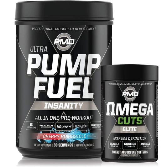PMD Sports Ultra Pump Fuel Insanity - Pre Workout - Cherry Bombsicle (30 Servings) PMDAU supplements