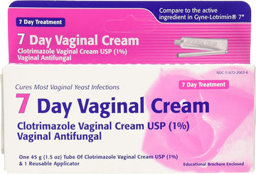 Taro Clotrimazole 7 Vaginal Cream 45 g (Pack of 12) TARO Au supplements