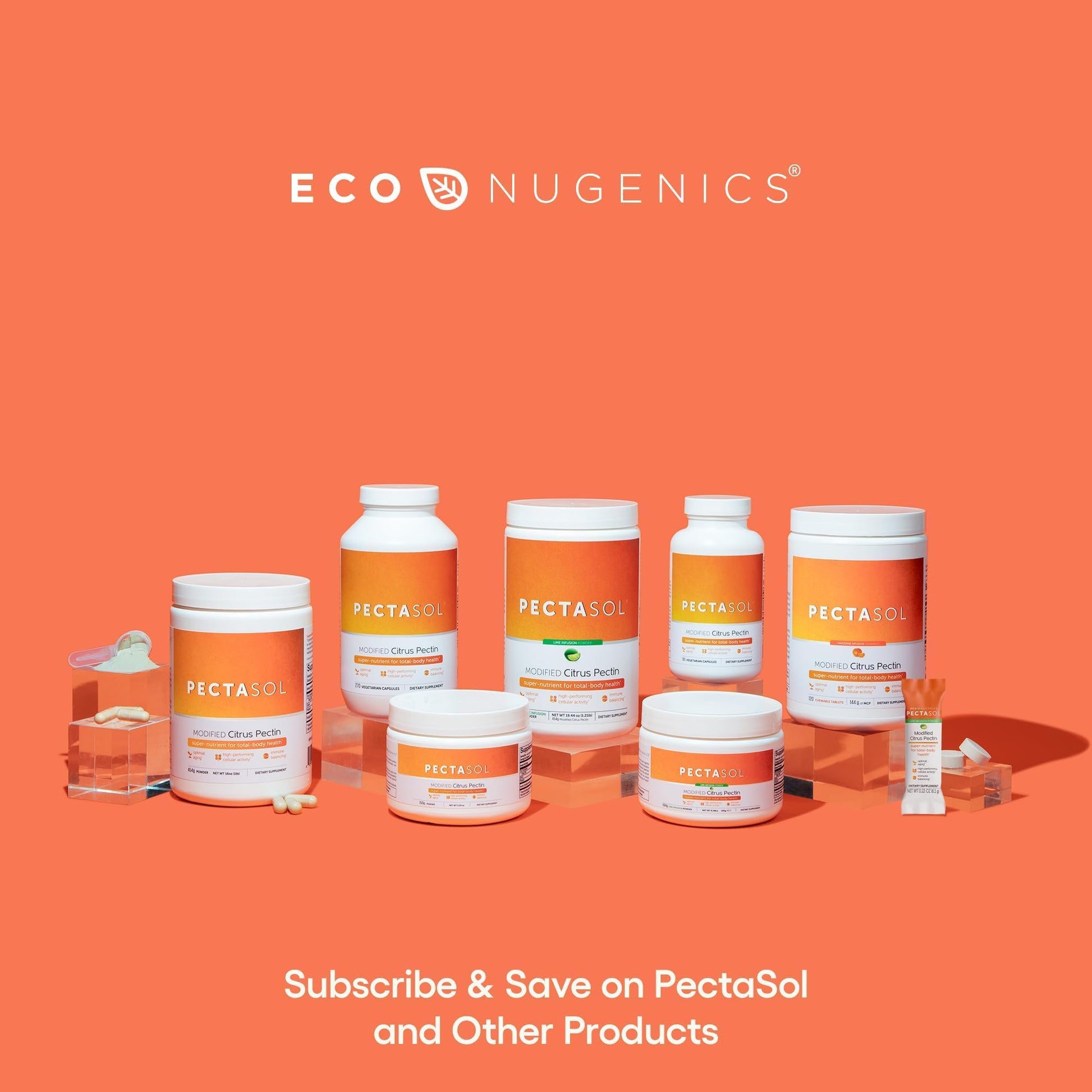 PectaSol Modified Citrus Pectin – 454g Powder – Total-Body Health Supplement to Support the Heart, Immune System, Inflammation Response & Healthy Aging + Maintain Healthy Galectin-3 Levels EcoNugenics Au supplements