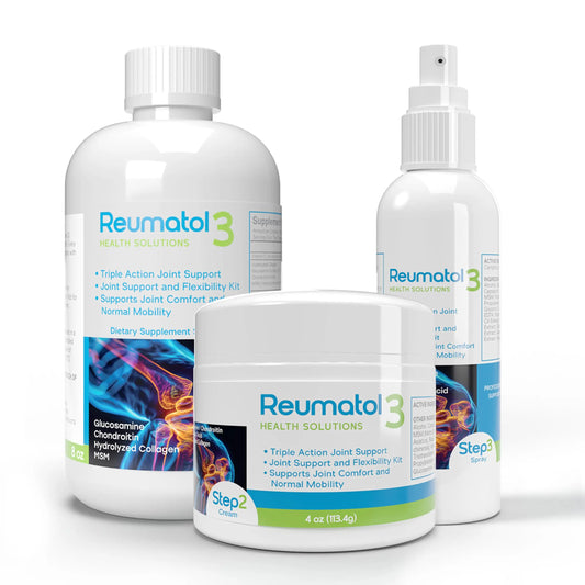 Reumatol 3 Kit – Natural Joint Support Formula for Comfort and Mobility | Helps Ease Stiffness & Promotes Flexible Joints | Herbal Blend for Daily Wellness Reumatol Health SolutionsAU supplements