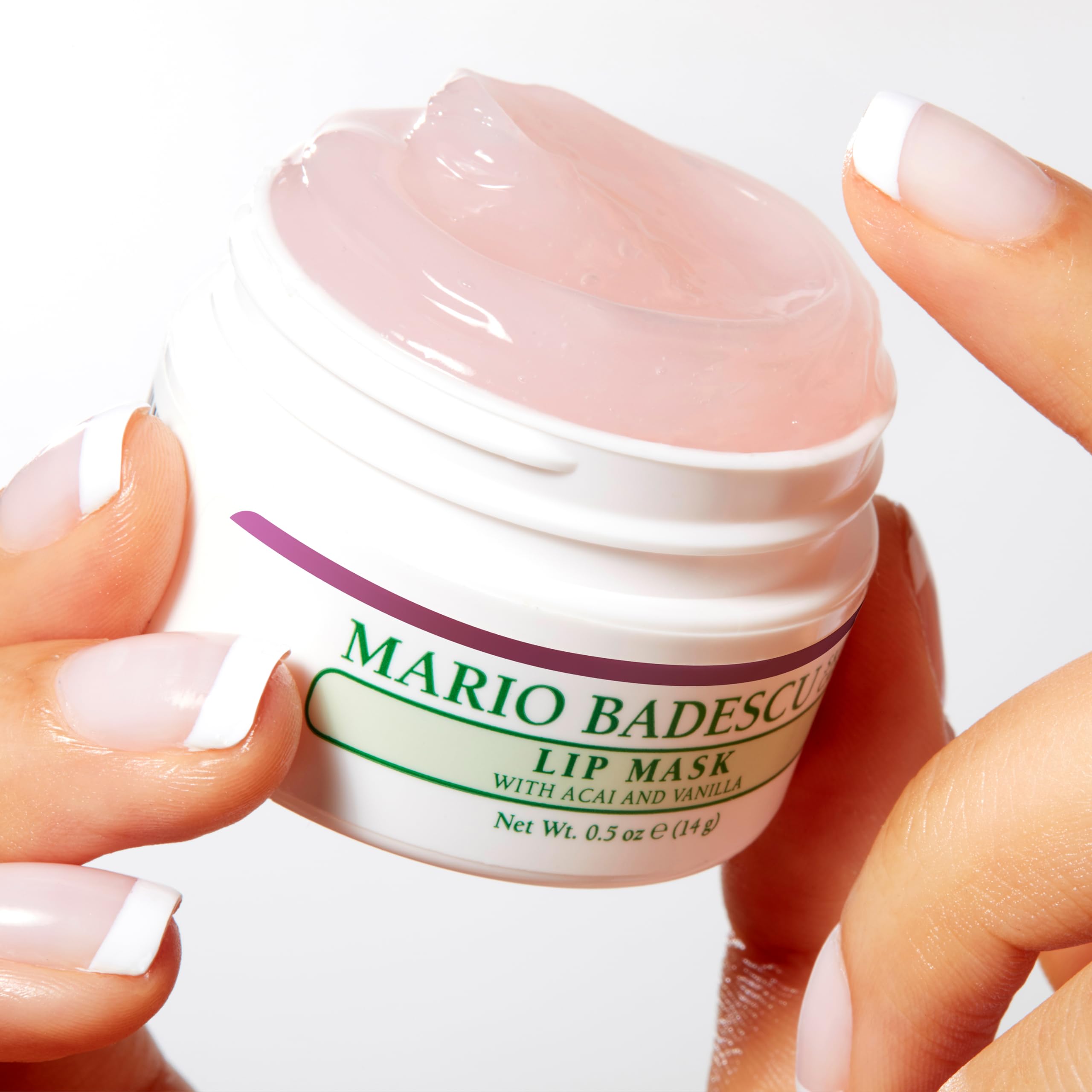 Mario Badescu Lip Mask with Acai and Vanilla for All Skin Types, Overnight Lip Treatment Enriched With Skin Softening Coconut Oil and Hydrating Shea Butter, 0.5 Ounces Mario Badescu Au supplements