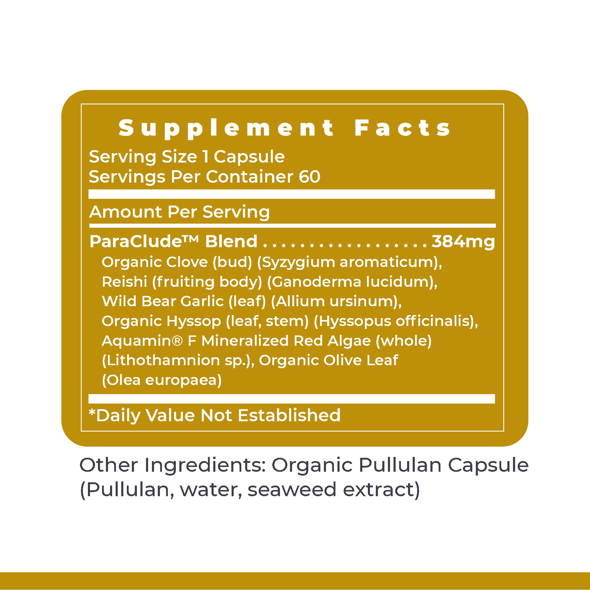 Premier Research Labs Paratosin - Gut Health Supplement, Reishi Mushroom Capsules, Hyssop Capsules, Wild Garlic Supplements, GI Support for Men & Women - 60 Vegetarian Capsules Premier Research Labs Au supplements