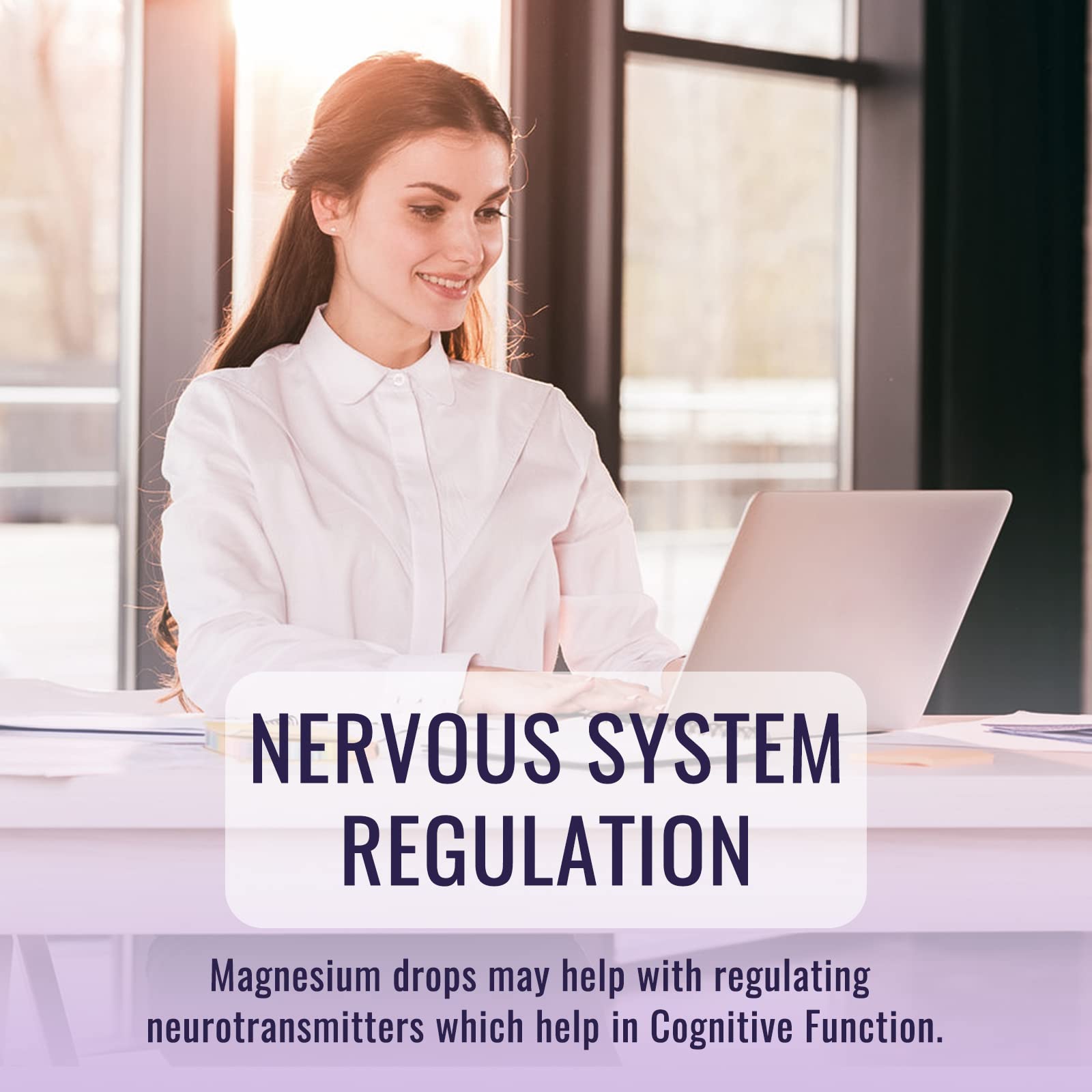 Magnesium Glycinate Supplement, Magnesium Liquid Drops with Magnesium Glycinate 500mg Vitamin B6, Ashwagandha, L - Theanine, Chamomile -Support Stress Relief, Bone, Muscle, Mood Vegan dilib Au supplements