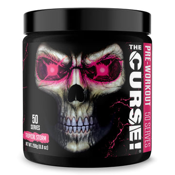 JNX SPORTS The Curse! Pre Workout Powder - Tropical Storm 50 Servings | Preworkout JNX SPORTS Au supplements