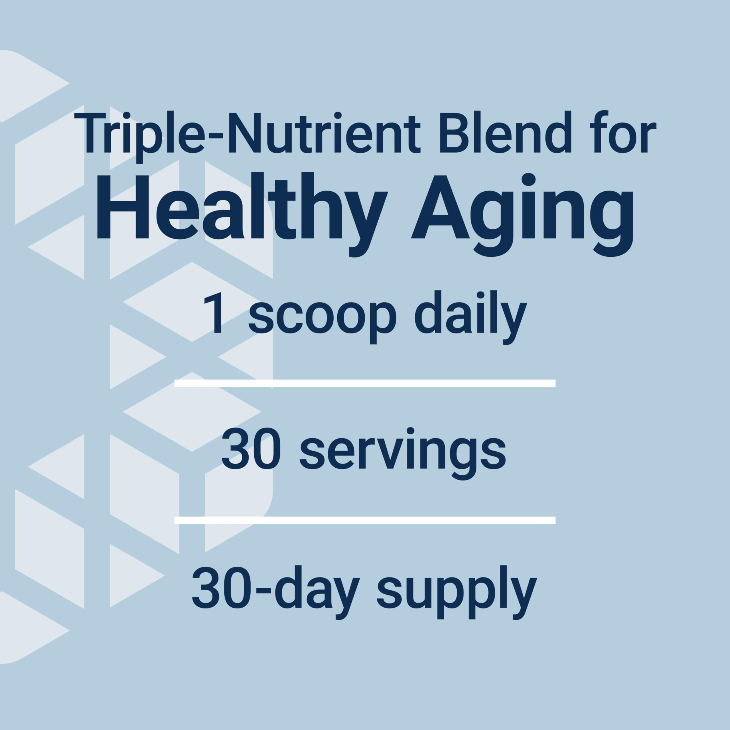 Life Extension Healthy Aging Powder, Healthy Aging Supplement, Heart Health, Brain Health, Exercise Performance, Taurine, Lithium, spermidine, Powder Blend, Non-GMO, Vegetarian, 30 Servings Life Extension Au supplements